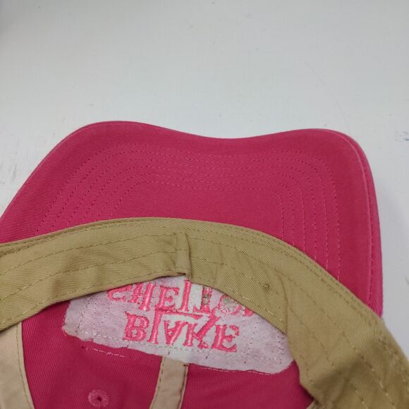 Blake Shelton Womens Snapback Mesh Back Hat Pink Adjustable Embroidered Logo - Picture 10 of 11